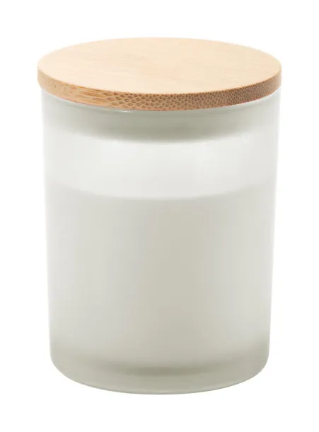 Daizu candle, vanilla White