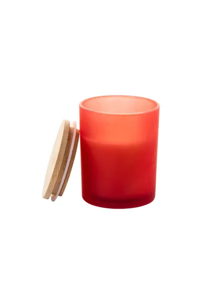 Daizu candle, vanilla Red