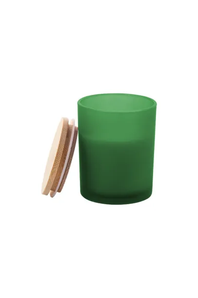 Daizu candle, vanilla Green