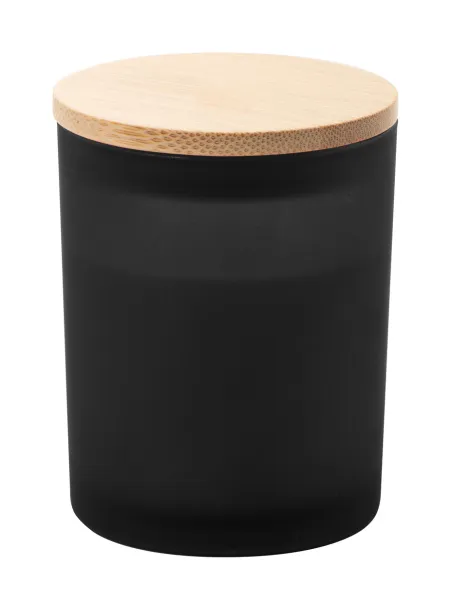 Daizu candle, vanilla Black