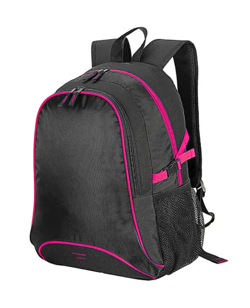  Osaka Basic Backpack - Shugon Black Hot Pink