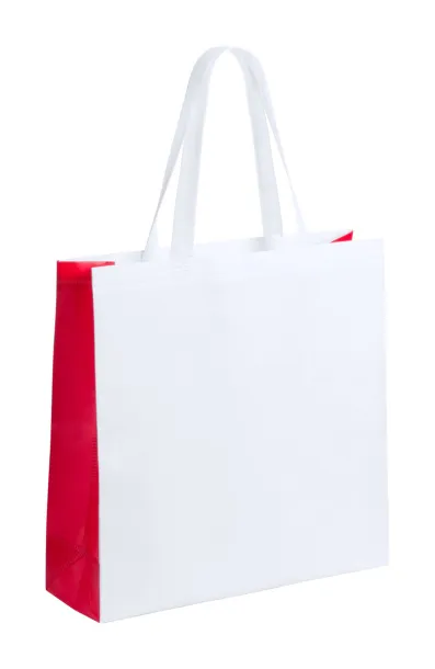 Decal shopping bag White Red