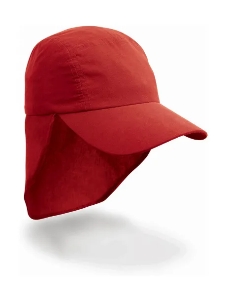  Dječja legionarska kapa - 5 panela - Result Headwear Crvena