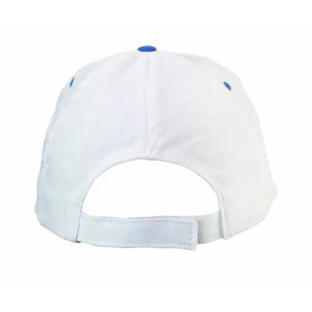  Cap white blue