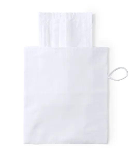 Claver face mask holder pouch White