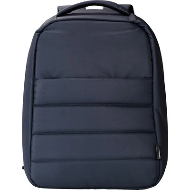  Laptop backpack 15" RPET blue