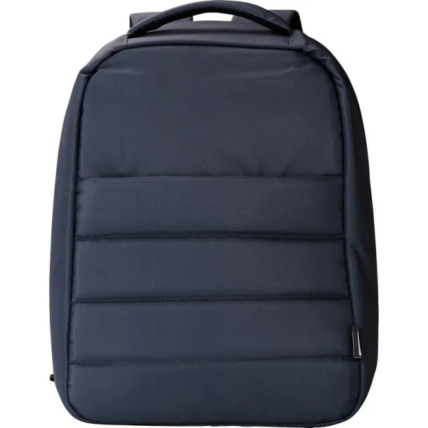  Laptop backpack 15" RPET blue