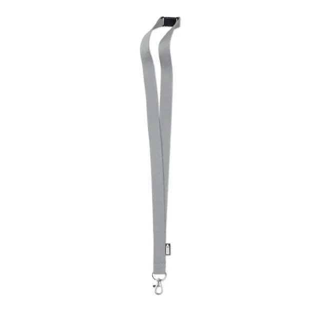 LANY RPET Lanyard in RPET 20 mm Grey