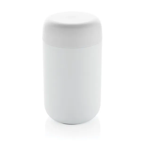  Brew RCS certified recycled stainless steel vacuum tumbler - XD Xclusive White 