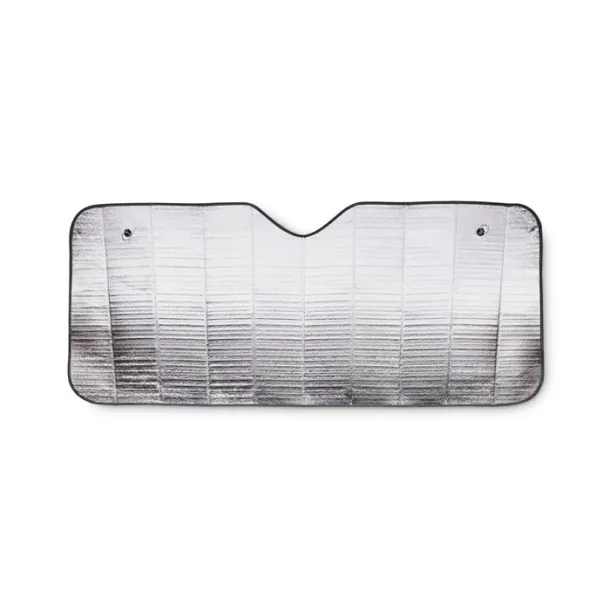 CARSHADE Foldable windscreen sunshade Matt Silver