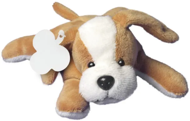  Plush dog Finnian brown