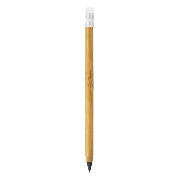 LORA Wooden pencil with eraser Cream Bež