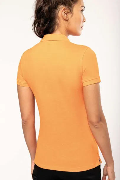  LADIES' SHORT-SLEEVED POLO SHIRT - Designed To Work Orange