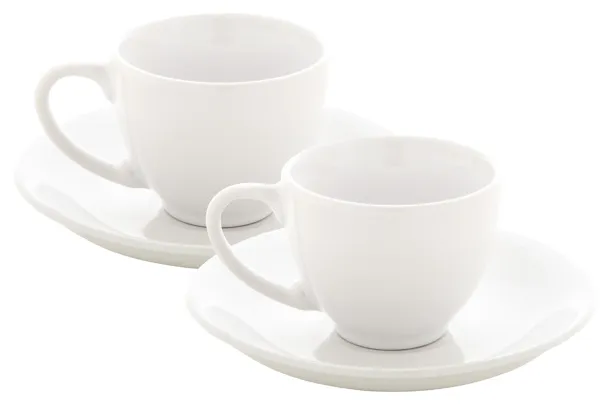 Mocca set šalica za espresso, 90 ml Bijela