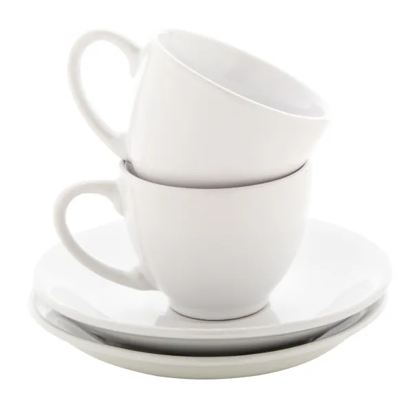 Mocca set šalica za espresso, 90 ml Bijela