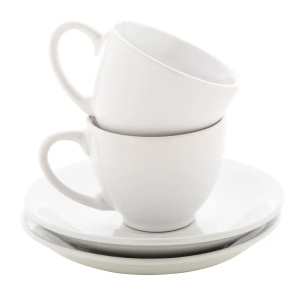 Mocca set šalica za espresso, 90 ml Bijela