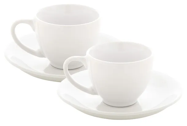 Mocca set šalica za espresso, 90 ml Bijela