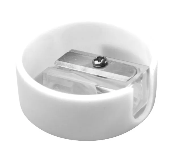 Spiked sharpener White