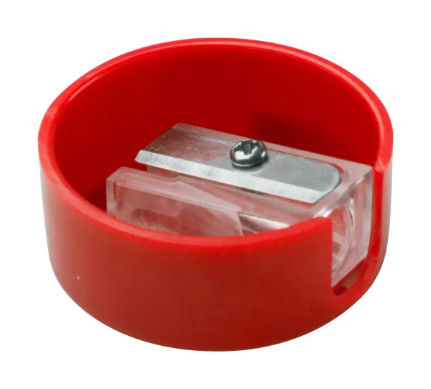 Spiked sharpener Red