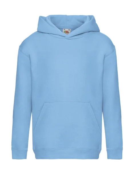  Kids Premium Hooded Sweat - Fruit of the Loom Sky blue