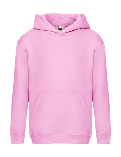  Dječji premium hoodie - Fruit of the Loom Light Pink