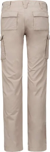  Ženske lagane hlače s džepovima, 140 g/m2 - Kariban Beige