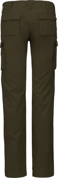  LADIES' LIGHTWEIGHT MULTIPOCKET TROUSERS - Kariban Khaki