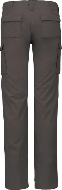  LADIES' LIGHTWEIGHT MULTIPOCKET TROUSERS - Kariban Light Charcoal