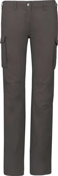  LADIES' LIGHTWEIGHT MULTIPOCKET TROUSERS - Kariban Light Charcoal