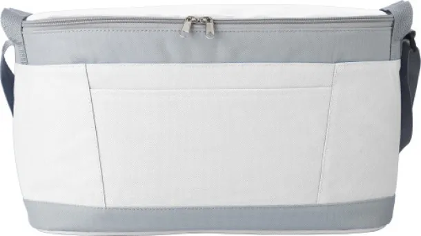  Polyester (600D) cooler bag Grace white