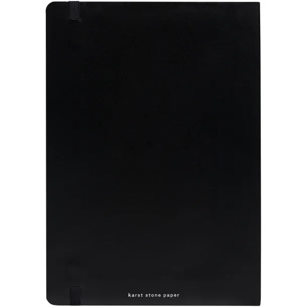 Karst® A5 softcover notebook - Karst® Solid black