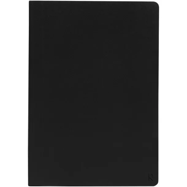 Karst® A5 softcover notebook - Karst® Solid black