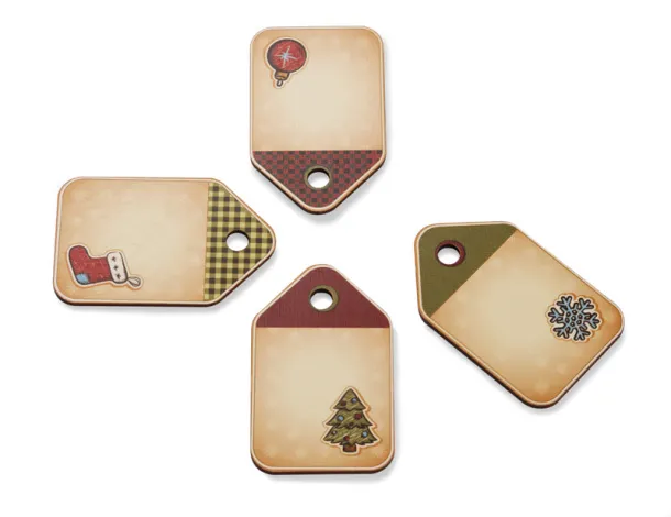 LONSI Gift tags colourful