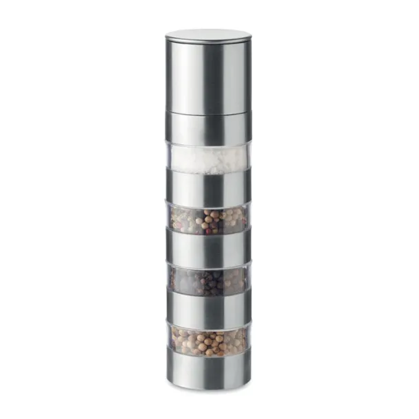 INDA 4-in-1 spices mill Matt Silver