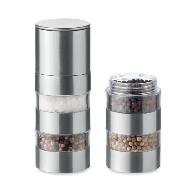 INDA 4-in-1 spices mill Matt Silver