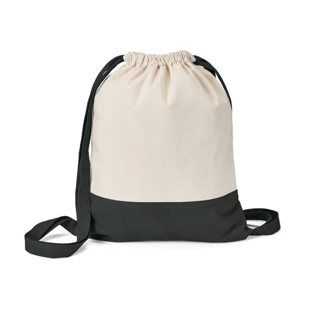 ROMFORD Drawstring bag Black