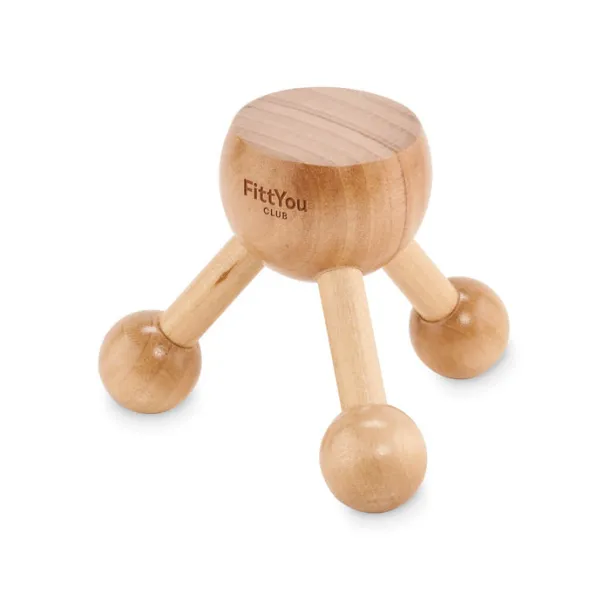 ASSA Hand held massager in wood Wood