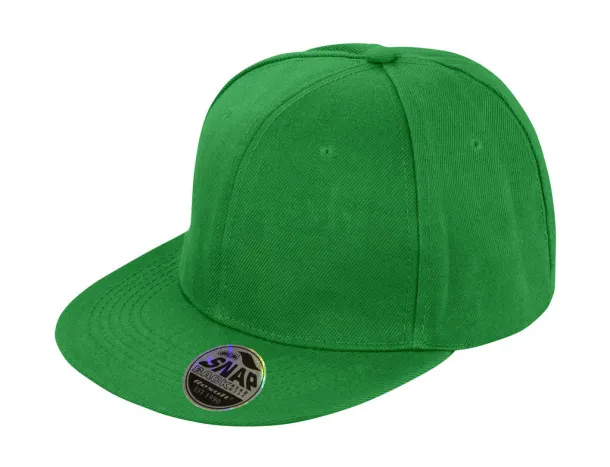  Bronx Original Flat Peak Snap Back Cap - Result Headwear Emerald