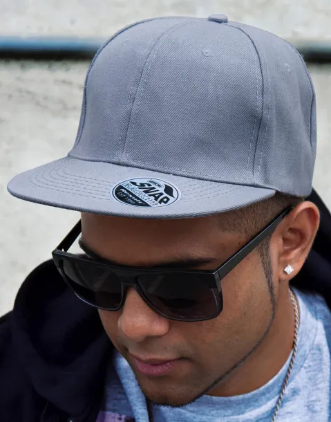  Bronx Original Flat Peak Snap Back Cap - Result Headwear