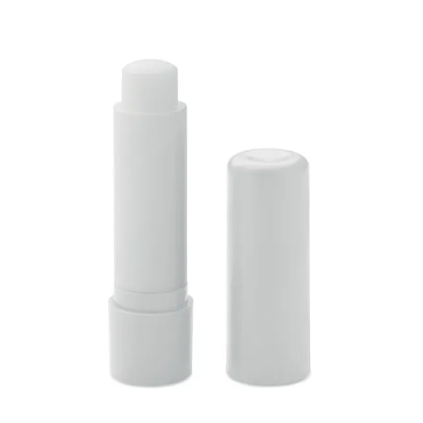 VEGAN GLOSS Vegan lip balm in recycled ABS White