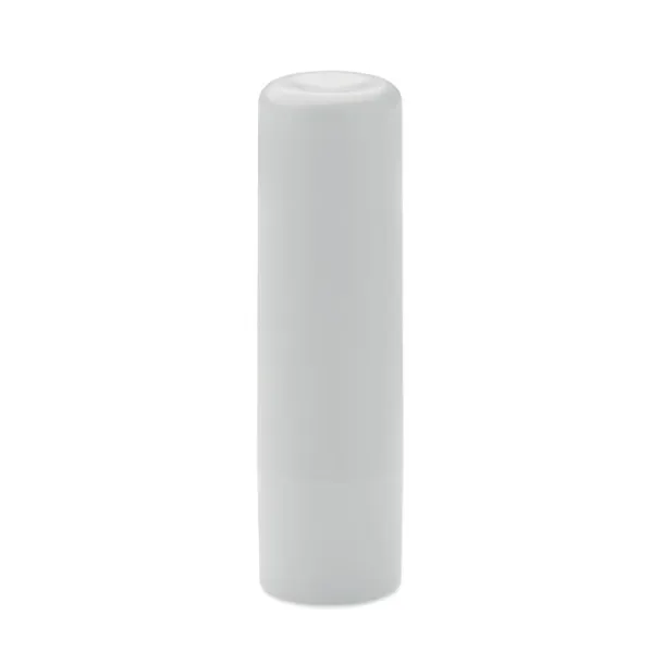 VEGAN GLOSS Vegan lip balm in recycled ABS White