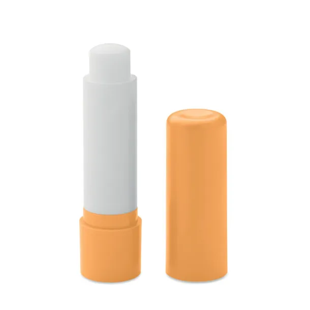 VEGAN GLOSS Vegan lip balm in recycled ABS Orange