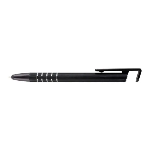  Ball pen, touch pen, phone stand black