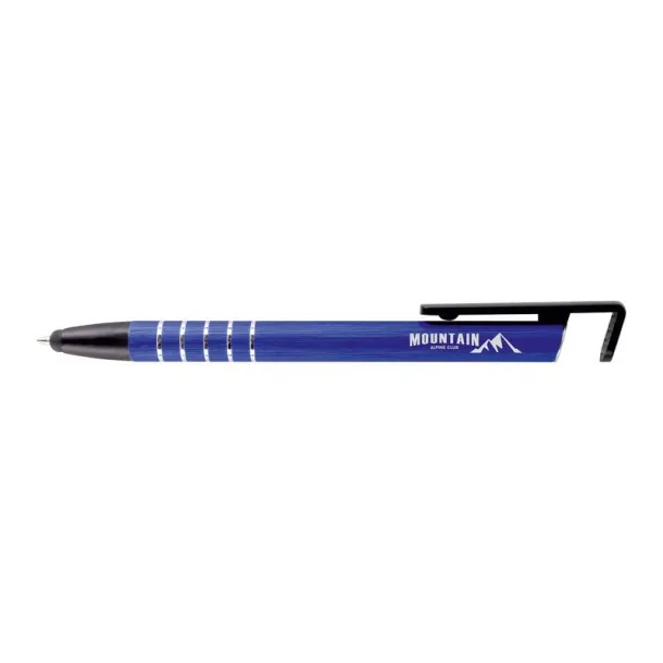  Ball pen, touch pen, phone stand navy blue