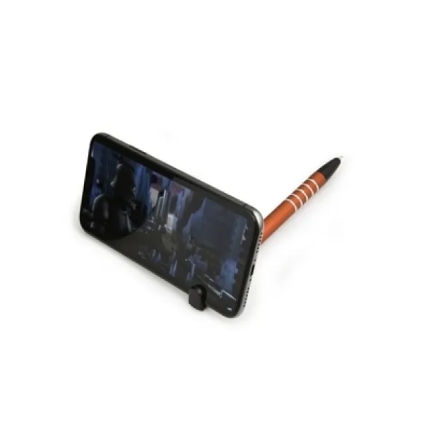  Ball pen, touch pen, phone stand red