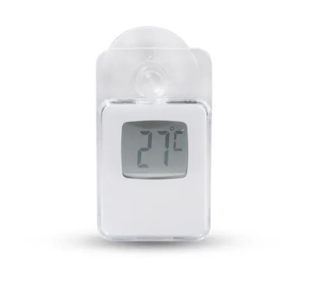 TEPLI Window thermometer biały