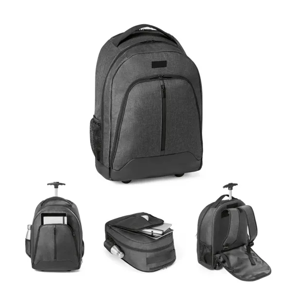 EINDHOVEN Laptop trolley backpack 15'6''