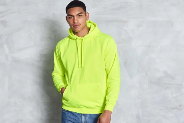  ELECTRIC HOODIE - Just Hoods Electric Yellow