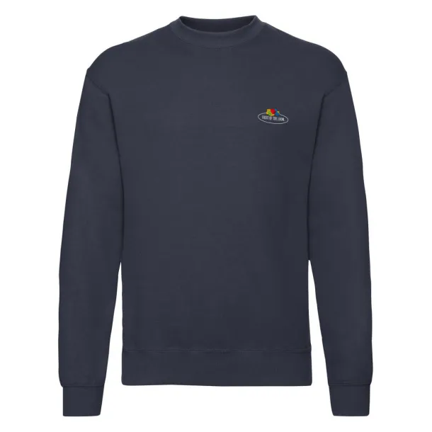  Vintage Sweat Set In Small Logo Print - Fruit of the Loom Vintage Collection Deep Navy