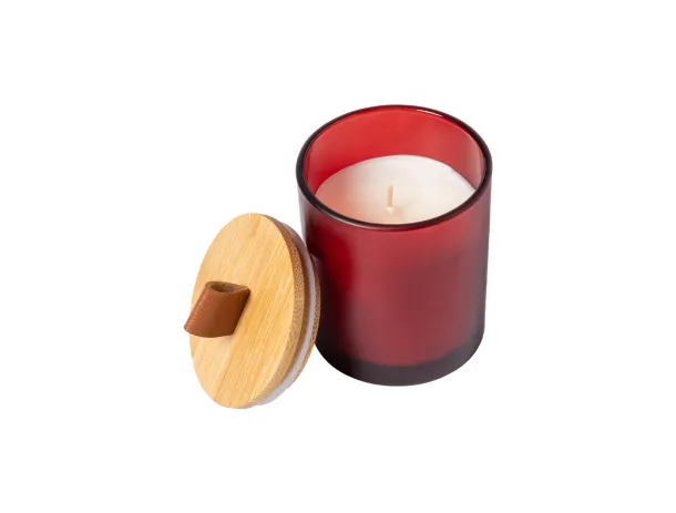 Lonka candle, vanilla Red